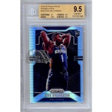 Zion Williamson 2019-20 Panini Prizm Hyper Prizm Rookie Card #248 BGS 9.5