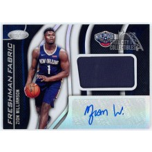 Zion Williamson 2019-20 Panini Certified Rookie Patch Autograph Card #FF-ZW