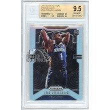 Zion Williamson 2019-20 Panini Prizm Silver Rookie Card #248 BGS 9.5
