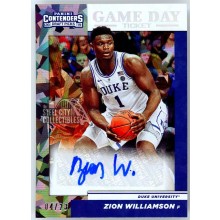 Zion Williamson 2019-20 Panini Contenders Draft Picks Rookie Auto Card #1 04/23