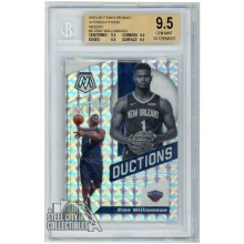 Zion Williamson 2019-20 Panini Mosaic Introductions Mosaic Prizm Rookie Card #5 BGS 9.5 Gem Mint