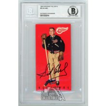 Sid Abel 1994 Parkhurst Tall Boys Autographed Card #65 - BAS