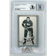 Sid Abel Autographed Pre-Parkie Card /1000 - BAS 10
