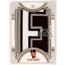 Jose Abreu 2022 Topps Definitive Nameplate "E" Patch Card #DNC-JAB 1/1
