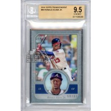 Ronald Acuna 2018 Topps Transcendent Rookie Card RC #49 58/83 BGS 9.5 Gem Mint