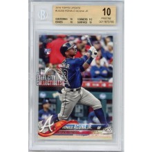Ronald Acuna 2018 Topps Update Rookie Card RC #US250 BGS 10 Pristine