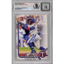 Luisangel Acuna 2022 Bowman Draft Autograph Card #BD-159 BAS 10