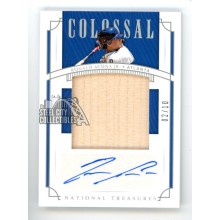 Ronald Acuna 2019 Panini National Treasures Autograph Bat Card #CS-RA 02/10