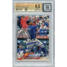 Ronald Acuna Jr 2018 Topps Series 2 Variations Autograph Rookie Card #698 BGS 9.5 BAS 10