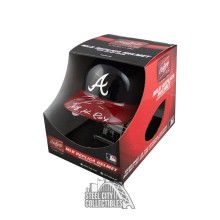 Ronald Acuna Jr 2018 NL ROY Autographed Atlanta Braves Replica Full-Size Batting Helmet - JSA COA