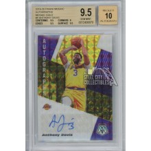 Anthony Davis 2019-20 Panini Mosaic Gold Autograph Card #AM-ADV 06/10 BGS 9.5