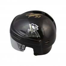 Craig Adams Autographed Pittsburgh Penguins Black Mini Helmet - BAS