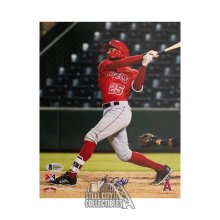 Jo Adell Autographed Los Angeles Angels 8x10 Photo - BAS COA (Vertical)
