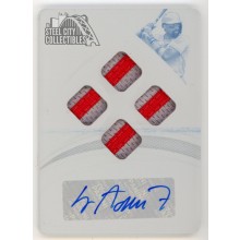 Jo Adell 2021 Panini Immaculate Autograph Quad Patch Rookie Printing Plate Card 1/1