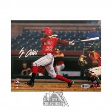 Jo Adell Autographed Los Angeles Angels 8x10 Photo - BAS COA (Horizontal)
