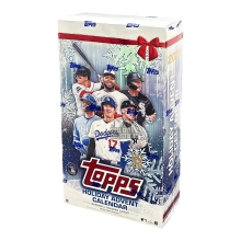 2026 Topps Holiday Baseball Advent Calendar Box