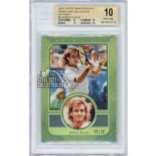 Andre Agassi 2020 Topps Transcendent Tennis VIP Card #6 05/20 BGS 10