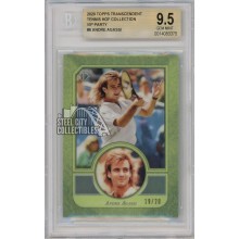 Andre Agassi 2020 Topps Transcendent Tennis VIP Card #6 /20 BGS 9.5