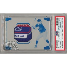 Pete Alonso 2019 Panini National Treasures Printing Plate Tag Patch Card 1/1 PSA 8