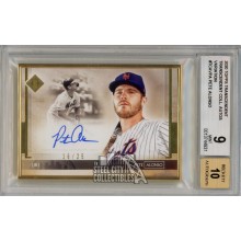 Pete Alonso 2020 Topps Transcendent Autograph Card #TCAV-PA 16/25 BGS 9