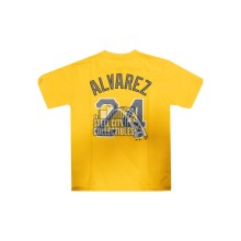 Pittsburgh Pirates Gold Alvarez Youth Player T-Shirt