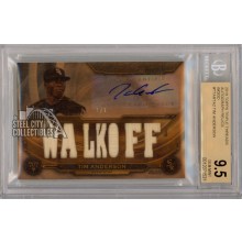 Tim Anderson 2019 Topps Triple Threads Wood "Walkoff" Autograph Bat Card 1/1 BGS 9.5