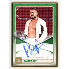 Andrade 2020 Topps Transcendent Green Autograph Card #A-AA 01/15