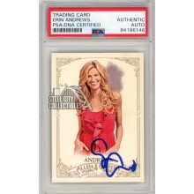 Erin Andrews 2012 Topps Allen & Ginter Autograph Card #75 PSA/DNA