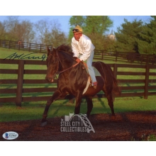 Angel Cordero Autographed 8x10 Photo - BAS (Horizontal)