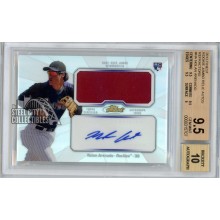Nolan Arenado 2013 Topps Finest Autograph Jersey Rookie Card #AJR-NA BGS 9.5 Gem