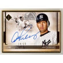 Alex Rodriguez 2020 Topps Transcendent Autograph Card #TCAV-AR 14/25