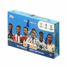 2024-25 Topps UEFA Club Competitions Merlin Chrome Soccer Hobby Box