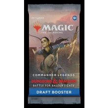Magic the Gathering Commander Legends Battle for Baldur's Gate Draft Booster Pack