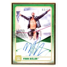 Finn Balor 2020 Topps Transcendent Green Autograph Card #A-FB /15