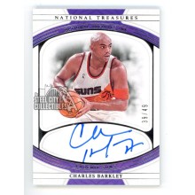 Charles Barkley 2021-22 Panini National Treasures Autograph Card #NAI-CBR 39/49