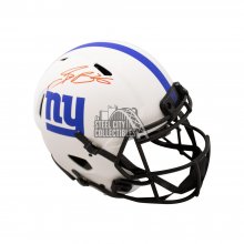 Saquon Barkley Autographed Giants Lunar Eclipse Authentic Full-Size Football Helmet - BAS