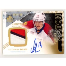 Aleksander Barkov 2013-14 Upper Deck SP Authentic Future Watch Autograph Rookie Patch Card 099/100