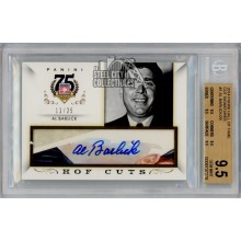 Al Barlick 2014 Panini Hall of Fame Cut Signatures Autograph Card 11/25 BGS 9.5