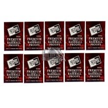 2024 Press Pass Premium Metal Baseball 1/1 Pre-Production Proof 10-Pack Lot