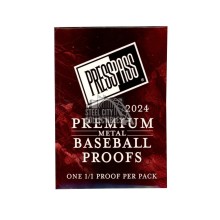 2024 Press Pass Premium Metal Baseball 1/1 Pre-Production Proof Pack