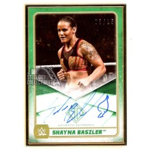 Shayna Baszler 2020 Topps Transcendent Green Autograph Card #A-QS /15