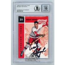 Andy Bathgate 1995-96 Parkhurst 66-67 Autographed Card #44 - BAS 10