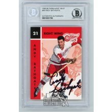 Andy Bathgate 1995-96 Parkhurst 66-67 Autographed Card #44 - BAS