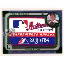 Trevor Bauer 2019 Topps Museum Laundry Tag Patch Card #MM-TB 1/1