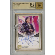 Bayley 2020 Topps Transcendent WWE Autograph Card 22/25 BGS 9.5