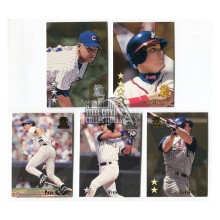 1999 Topps Stars Baseball Sealed 5-Card Promo Pack