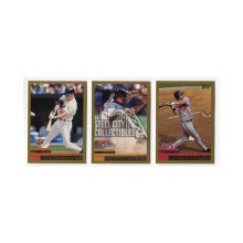 2000 Topps Baseball Sealed 3-Card Promo 10-Pack Lot