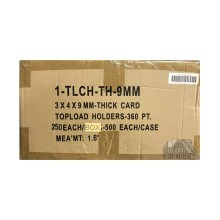 3x4 BCW 360pt Toploaders Case of 500