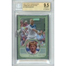Boris Becker 2020 Topps Transcendent Tennis Card #17 04/50 BGS 9.5