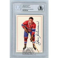 Jean Beliveau 1994 Parkhurst Missing Link Autographed Card #5 /956 - BAS